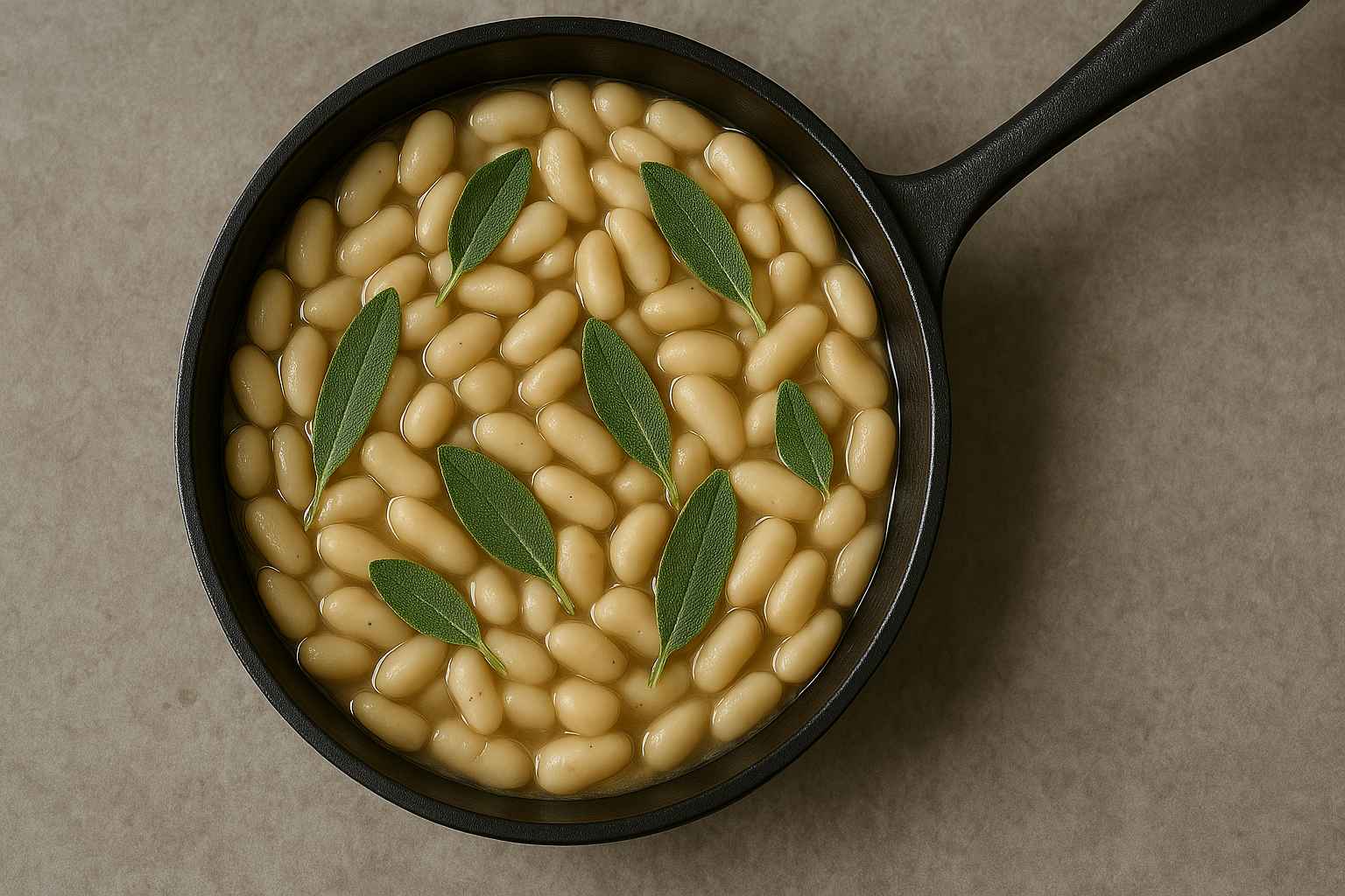 Fagioli alla salvia Galetto Nutrizionista ricetta sana e gustosa